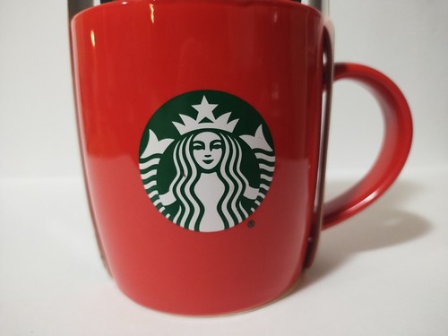 Starbucks Coffee Mug Cup Ceramic 2020 Red Classic Green Logo 12 oz Holiday NEW!! - Picture 4 of 5