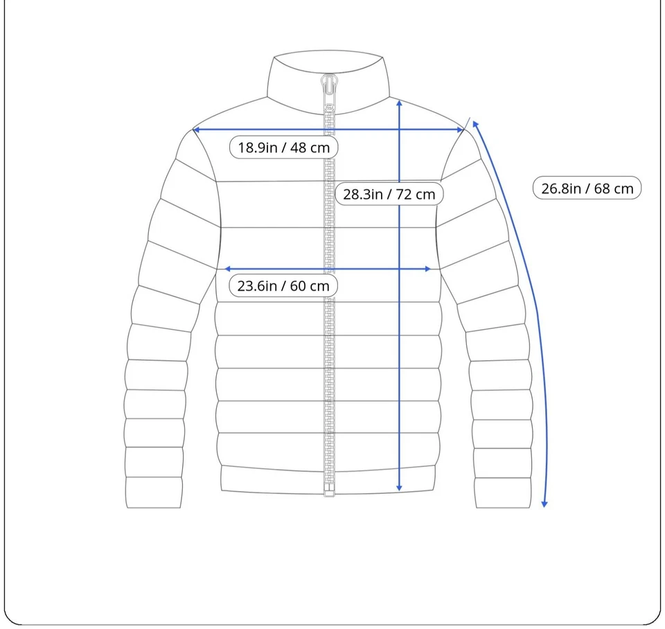 Cheap Monday William Jacket Men Large Light Dark Blue Zipper - Image 3 of 4