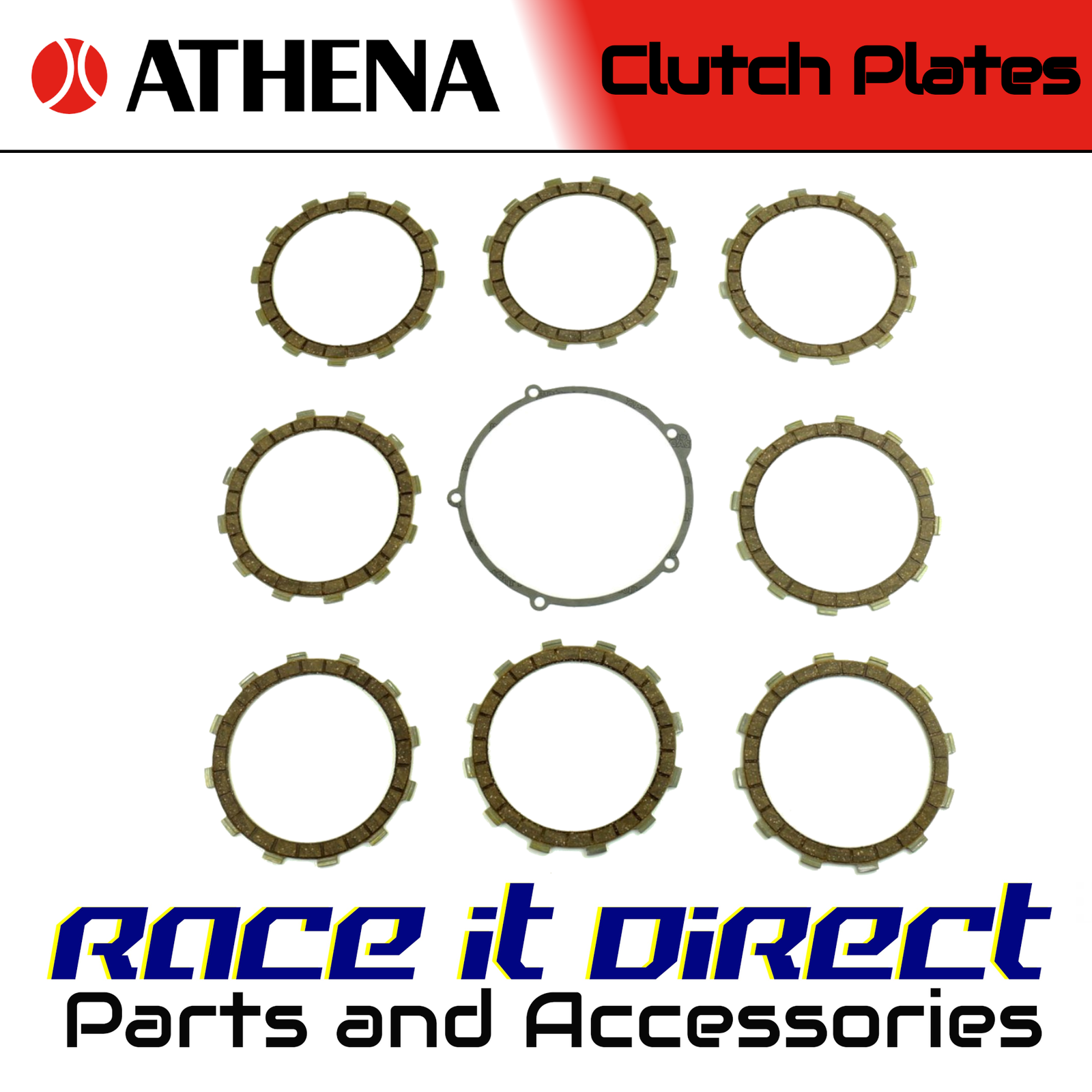 Clutch Plate Kit for GAS GAS ENDURO RACING 250 2012-2013 Athena
