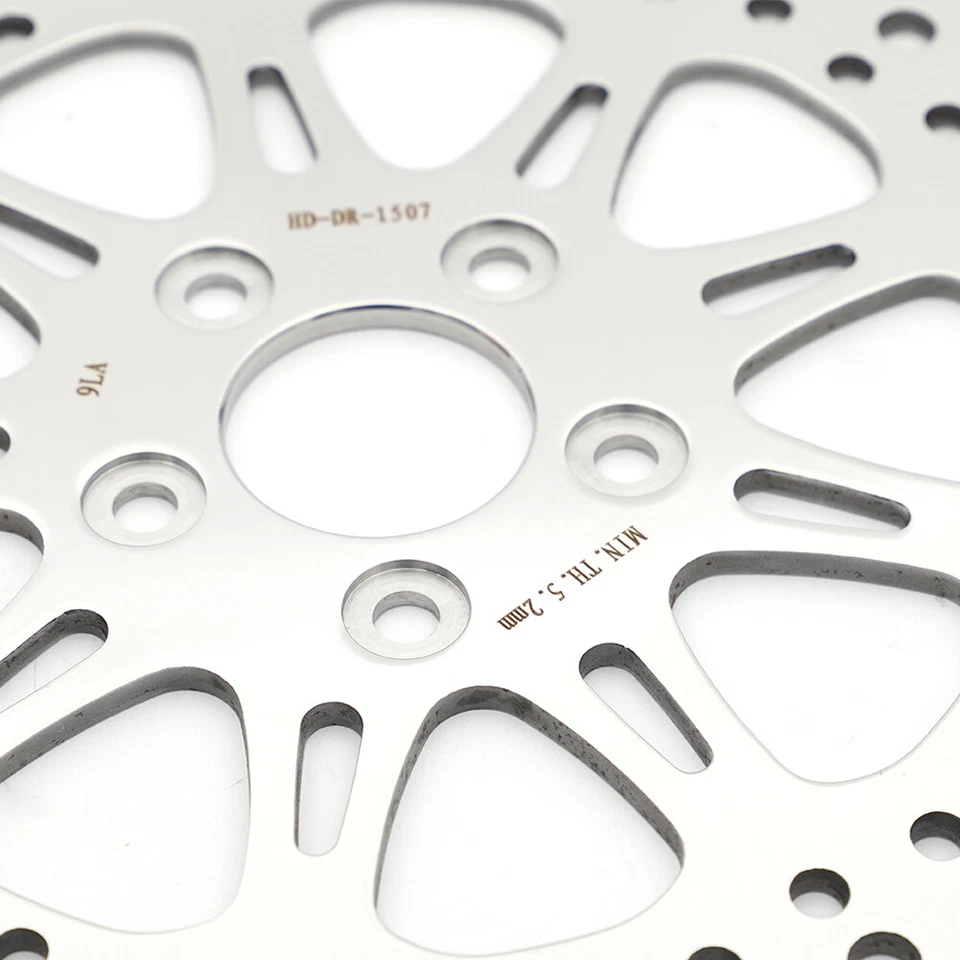 Polishing 11.5" Rear Brake Rotor for Harley Sportster 883 1200 Dyna FXRS Softail - Image 3 of 4