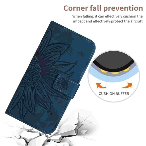 For Samsung Galaxy S24 S23 Ultra S22 S21 S20 Embossed Leather Slots Wallet Case - Zdjęcie 59 z 100
