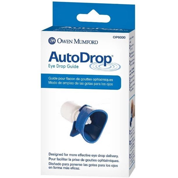 Autodrop OP6000 Eye Drop Guide (Pack of 3)