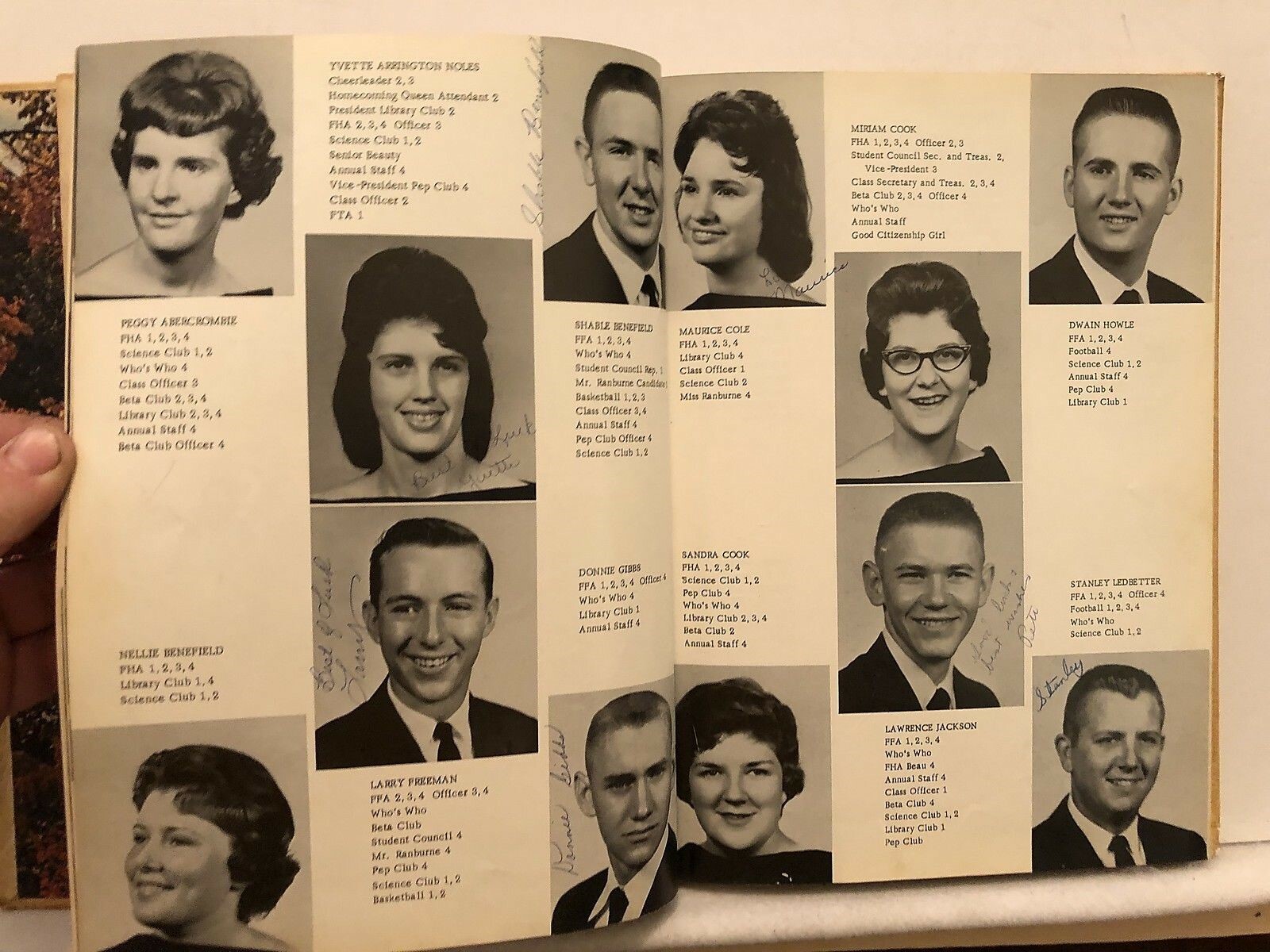 1963 Ranburne High School Annual Yearbook Alabama AL eBay