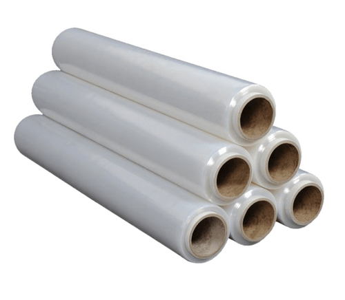 Starke 1,4 kg Rolle 500 mm Schrumpffolie Palette Paket Stretchfolie Folie klar schwarz - Bild 3 von 5
