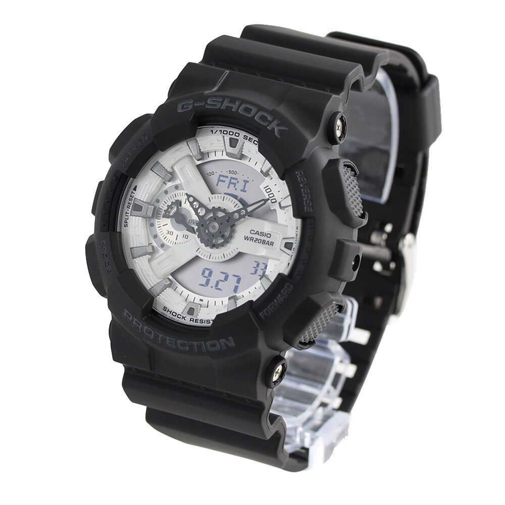 CASIO G-SHOCK GA-110WD-1A GA-110 GA Quartz Analog & Digital Clear