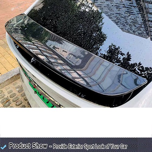 Fit For Tesla Model X 2016-2019 Carbon Fiber Rear Trunk Spoiler Boot Lid Wing - Bild 4 von 12