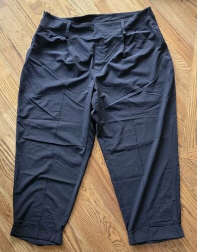 Athleta Cardiff Hiking Outdoor Travel Active Pants Womens Size 22 Black Stretch - Picture 2 of 8
