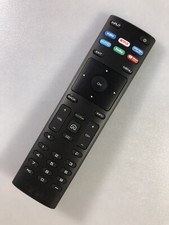 Genuine Vizio XRT136 TV Remote Control w Vudu Hulu Netflix IHeartRadio USED