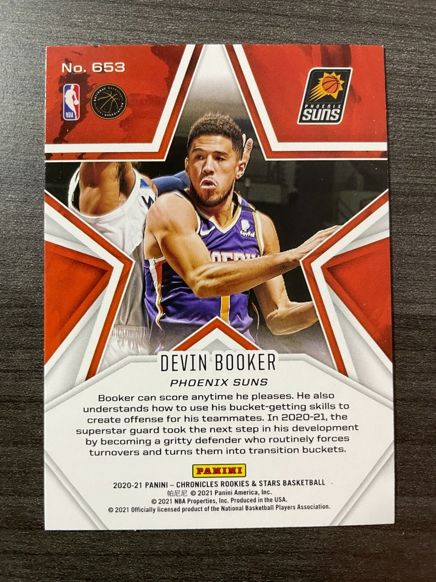 2020-21 Panini Chronicles DEVIN BOOKER Rookies & Stars Base