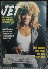 Tina Turner Eddie Murphy Cosby Racial Black Americana Jet Magazine Oct 19 1987