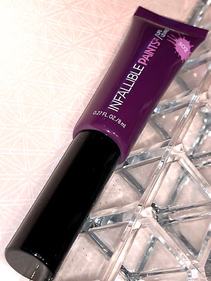 L Oreal Infallible Paints/Lips 302 VIOLET TWIST Lip Color *NEW TUBE - SHIPS FAST