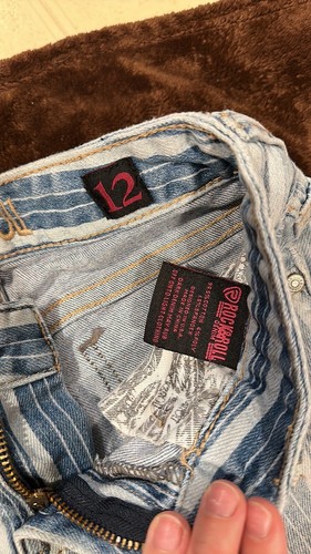 Rock And Roll Western Denim, Girls Sz 12 - Picture 2 of 2