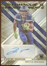 D'Wayne Eskridge/99 Rookie Card 2021 Panini XR Luminous Endorsements #26 