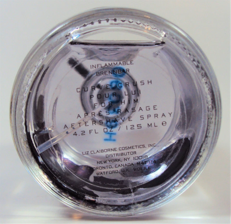 Spray para después del afeitado CURVE Crush para hombre por Liz Claiborne 4,2 OZ fórmula original Foto 4 de 4