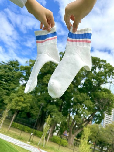 Konbini Original Line Socks Family Mart & Lawson Conveniences in Japan Set of 6 - Picture 9 of 11