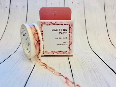 Ripped Edge Paper Stitched Book Washi Tape Papercraft Planner Supply ...