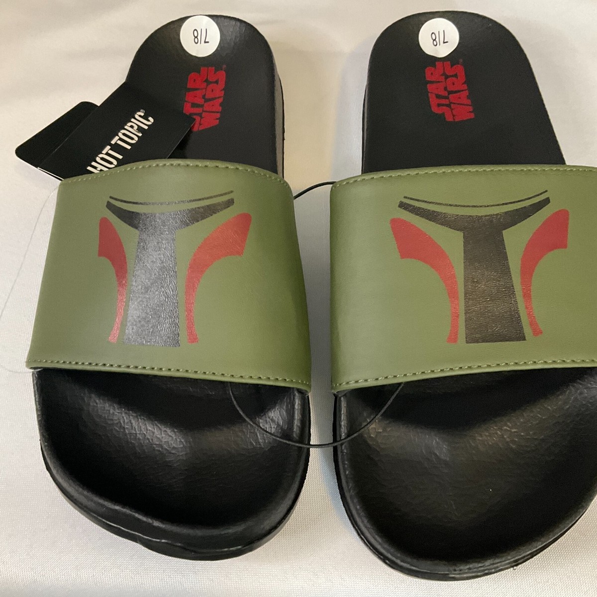 シューズ・サンダルその他 STAR WARS Unisex Brown Rubber Flip-Flops Havaianas Star Wars Lightsaber Men's Sandals | BoxLunch