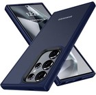 Samsung Galaxy S24 Ultra Case Translucent Hard Back Soft Edge Shockproof Cover