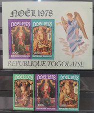 TOGO Scott # C368-370+ C370A ** MNH Noël 1978