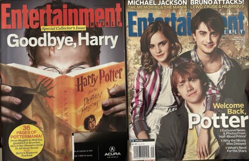 Entertainment Weekly Bundle - Harry Potter - Lot Of 4; Daniel Radcliffe, Emma W. - Picture 2 of 3