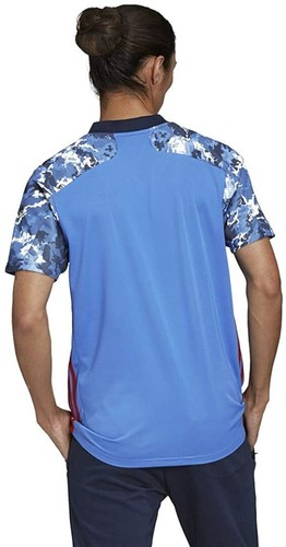 Maglietta squadra nazionale giapponese 2020 Giappone JFA casa Adidas FIFA Olympic uomo flag mimetico - Foto 4 di 6