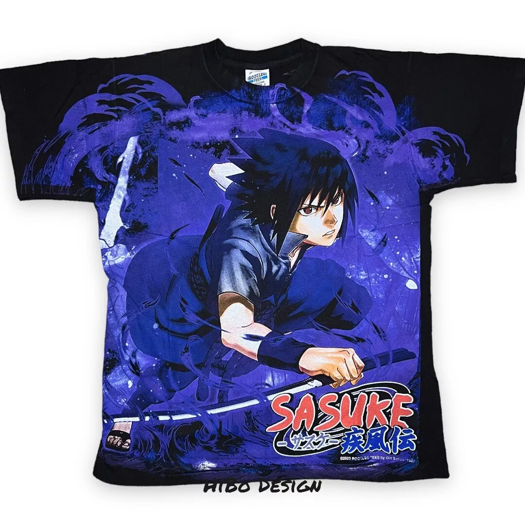 Camisa Naruto Clássico- Sasuke - Color Print