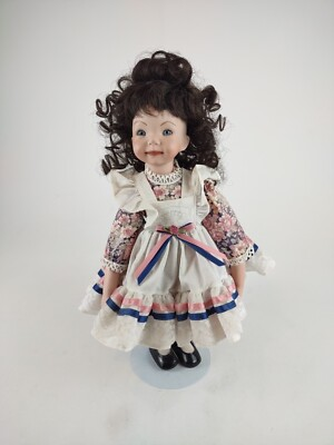 #ad quot;Jenny IIquot; 1993 Dianna Effner Expressions 14quot; Porcelain Cloth Doll $59.95