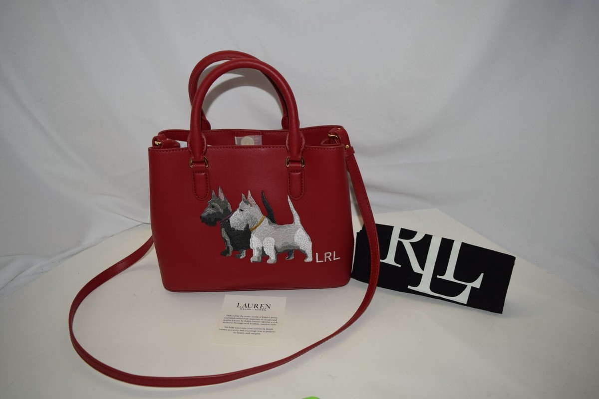人気商品！ Ralph Lauren Mini Marcy II Leather Satchel Lauren Ralph Lauren Women's Marcy II Mini Satchel - Black