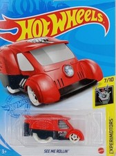 Hot Wheels Experimotors See Me Rollin' Red GTB61-M7C5