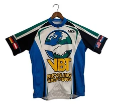 Louis Garneau VBT Vacation Bicycle Tour Zip Up Jersey XXL 0344