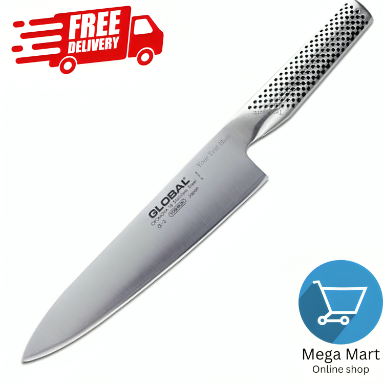 Global Knife G-2 8 in. Chef's Knife CROMOVA 18 Stainless Steel | eBay