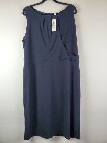 NWT Charter Club Womens Plus Size 18 Dress Black Cocktail Formal Sheath Party - Picture 12 of 12