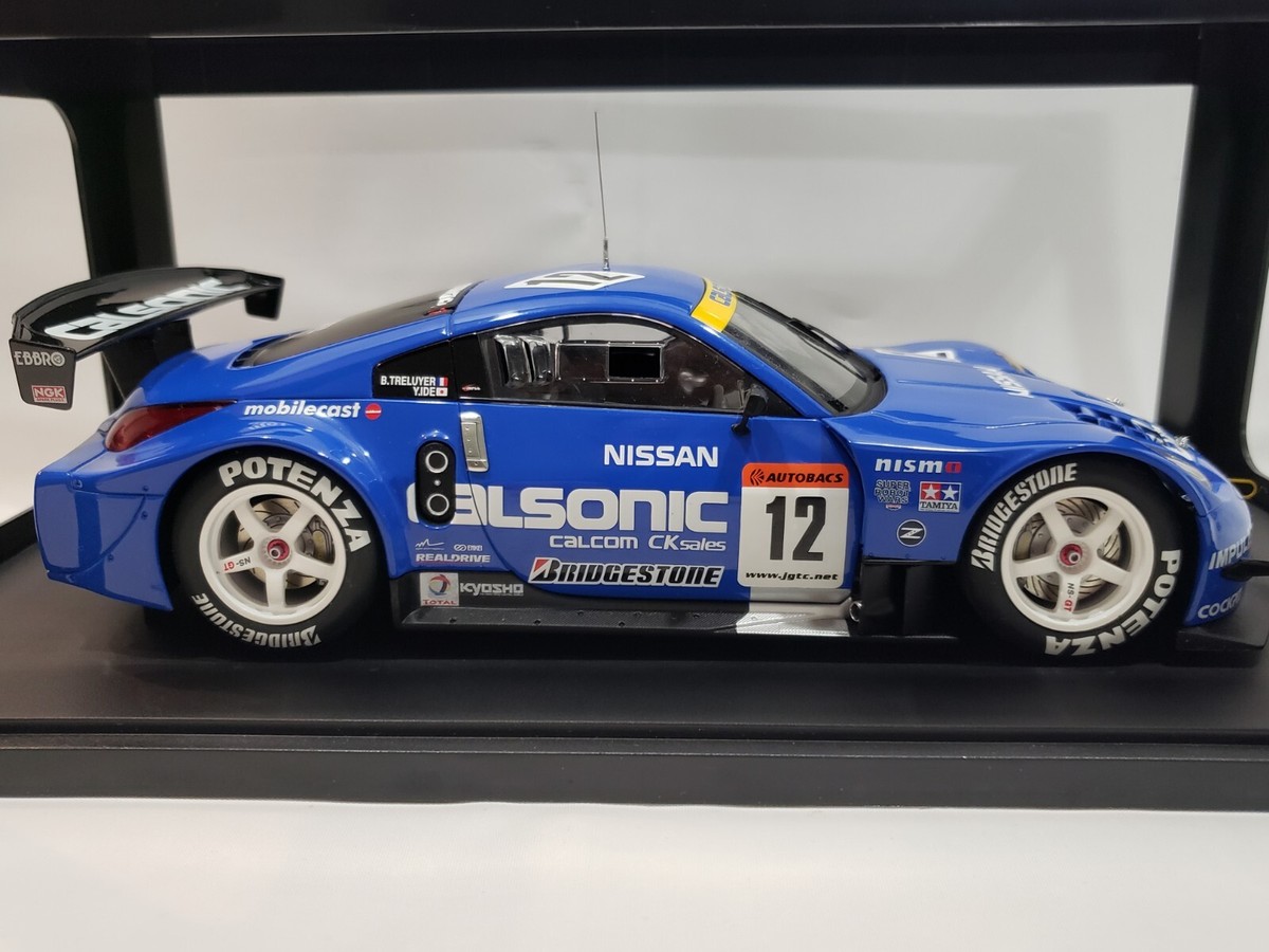 ミニカー AUTOart - 2004 JGTC GT500 CALSONIC IMPUL Z #12 1/18 AUTOART NISSAN FAIRLADY Z CALSONIC IMPUL 2004 #12 JGTC