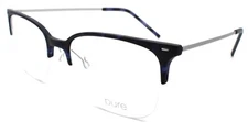 Airlock Pure 2005 412 Men's Eyeglasses Frames Half-rim 52-19-150 Navy 