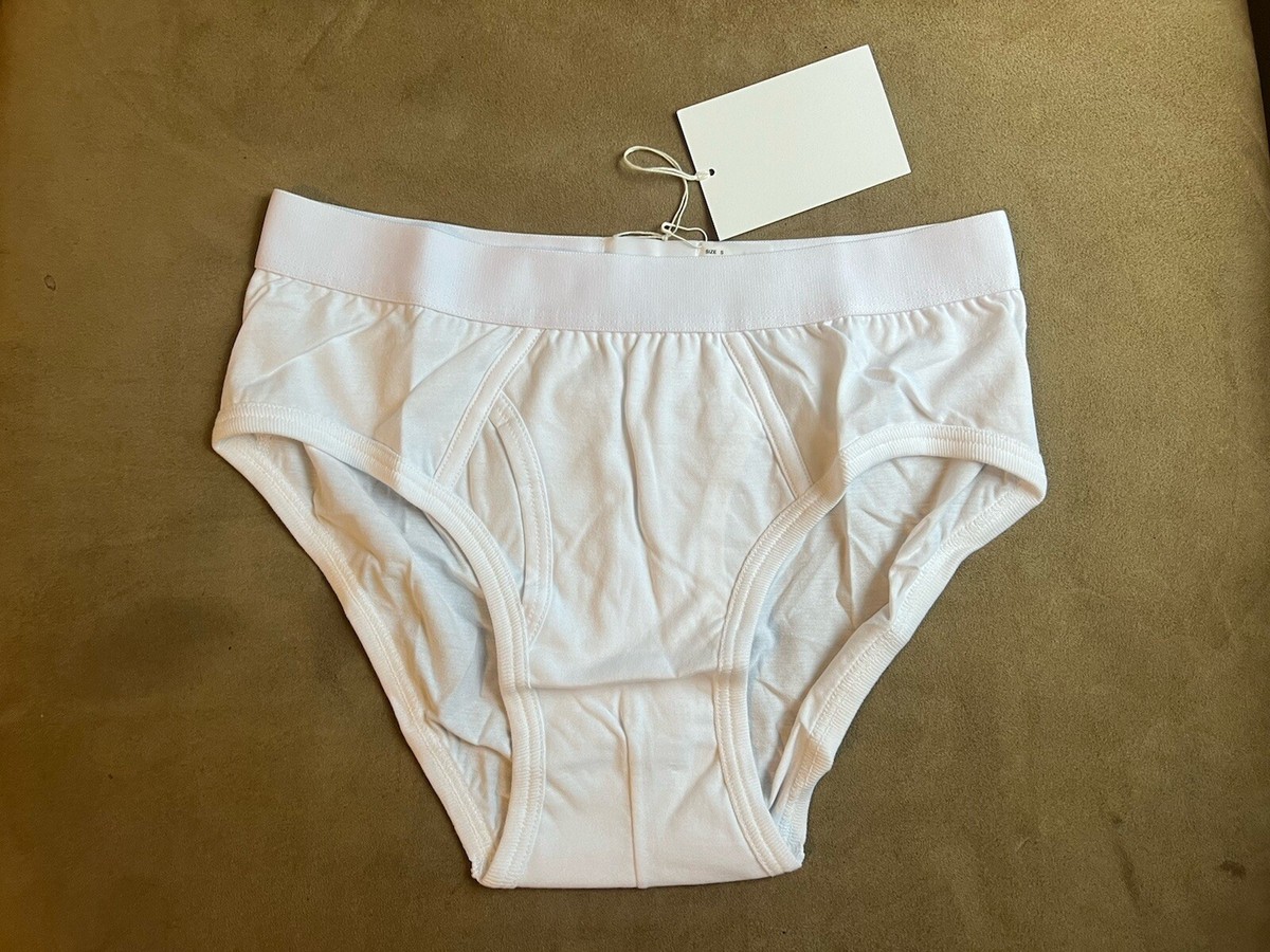 COMME DES GARCONS SHIRT WHITE COTTON BRIEF UNDERWEAR SMALL | eBay