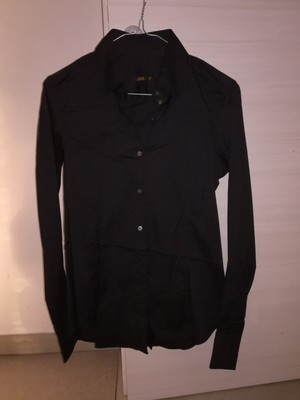 MAURO GRIFONI women's shirt size 46 color black MADE IN ITALY