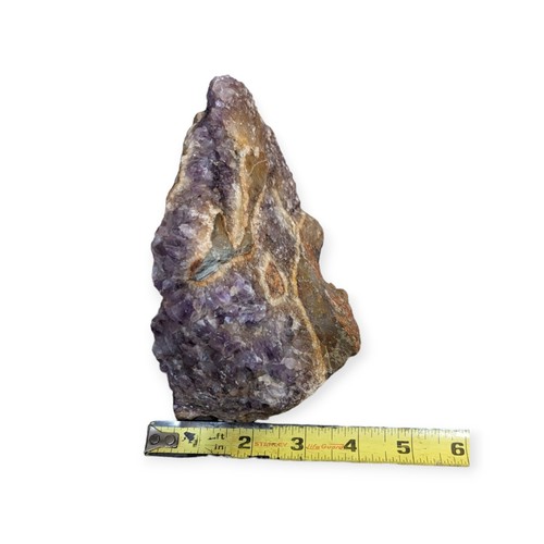 Amethyst Quartz Cut Decoration W/ Felt Bottom 1380 Grams 3lb 5oz - Picture 11 of 11