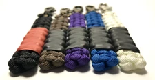 Jiu Jitsu Gi Belt Key Chain, Paracord BJJ Keychain, Gi Store Gym Bag Accessory