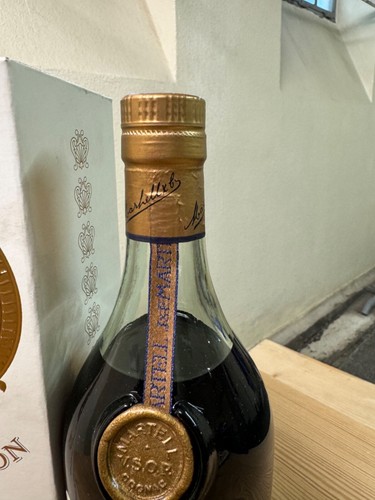 1960er J&F Martell V.S.O.P. Médaillon Cognac 70cl, 40% alk. inkl. Original Box - Imagen 3 de 8