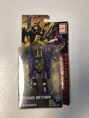 Transformers Titans Return KICKBACK Complete legends generations w manual