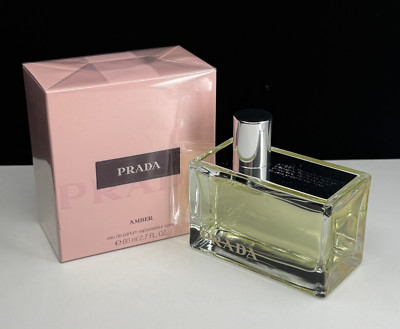 Prada Amber Eau De Parfum Spray 80 ml 2.7 oz - New In Box
