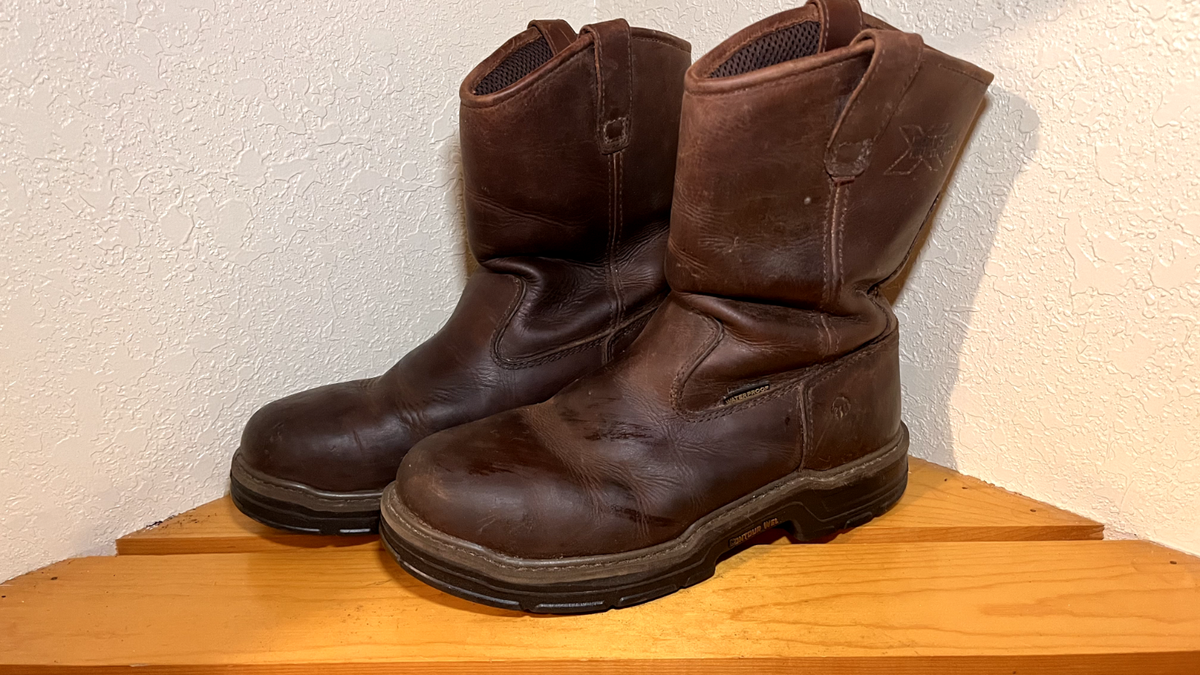 Wolverine Leather Multishox Boots Wolverine Multishox® Contour Welt® #W04822 Men main image 4