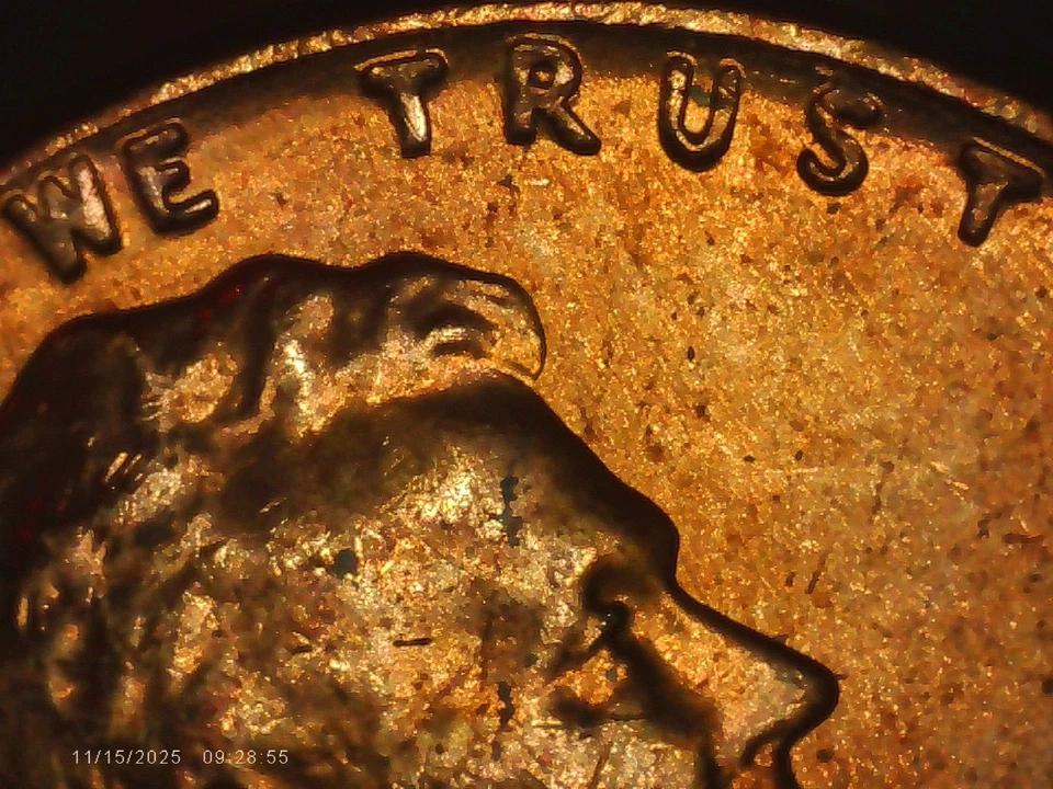 1961 Lincoln Penny No Mint Mark - Very Nice Condition, Very Rare error coin - Image 2 of 4