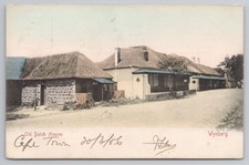 Postcard antique Africa South Africa Wynberg Old Dutch Houses PS Co 1906