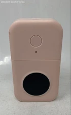 Phomemo Model D30 Pink Portable Wireless Smart Mini Label Printer Not Tested