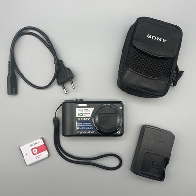   Sony Cyber-shot DSC-H55 - Digitalkamera Schwarz 