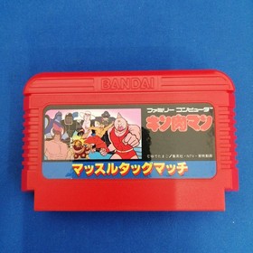 Famicom Software Kinnikuman Tag Match Model Kinnikuman Muscle Tag Match Ba FIE50