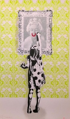  Dotmasters - Indigo Gets Up USA Edit - SIGNED Serigraph - RARE Ed. von NUR 8!