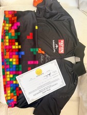 Signed Ryan Joyce euro tour 25 darts shirt with COA