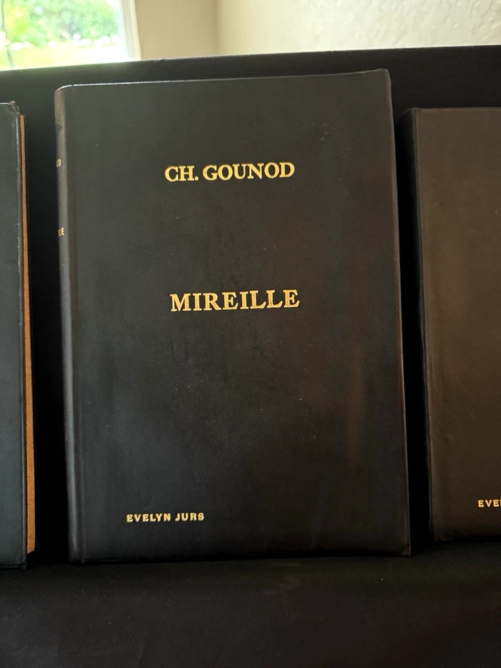 RARE 1907 Thaïs + Gounod Mireille + Flotow Marta | Opera Vocal Scores | E. Jurs - Image 3 of 4